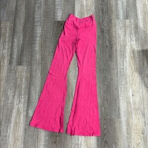Pink Flared Leggings Aerie